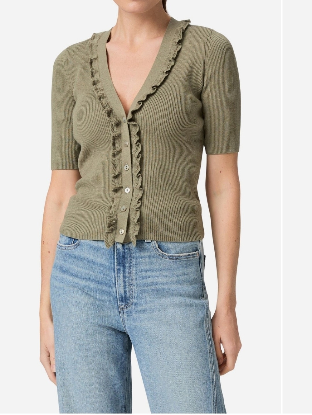 PAIGE Olive Cardigan